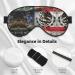 SSIMOO Mexican American Flag Eye Mask | Soft & Breathable Sleep Mask for Travel | Relaxation & Comfort - Buy Online on SooperMarket.com