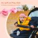 ZOHAN Baby Ear Defenders Pink - Noise Cancelling Headphones for Boys 0-36 Months - Adjustable Soft Headband - Toddler Hearing Protection - Ideal for Sleeping, Airplane, Fireworks - Newborn Baby Gift - Buy Online on SooperMarket.com