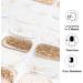 Semi Cured Gel Nail Strips Gel Nail Stickers - 20 Pcs Nail Stickers for Nail Art - Soft Self-Adhesive Gel Nail Wraps Easy Apply & Remove for Salon-Quality Manicure Kit (UV/LED Lamp Required)(BSS-0342) - Buy Online on SooperMarket.com