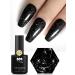 YTD Likomey Gel Nail Polish,1 Pcs 15ml Colorful Black Glitter Soak Off UV Nail Gel Polish,Salon Home DIY Manicure