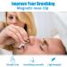 Snore Stopper Solution for Comfortable Sleep - 2 Magnetic Nose Clips & 4 Silicone Dilators (White) - Buy Online on SooperMarket.com