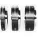 Movo MT-SE47 3-Piece AF Chrome Macro Extension Tube Set for Sony Alpha Mirrorless Cameras - Buy Online on SooperMarket.com