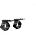 IORMAN 2 Pcs Rifle Scope Mounts - 30mm 25.4mm 1 Inch Tactical Light Flashlight Adaptor for Picatinny Weaver Rail - Buy Online on SooperMarket.com