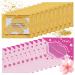 20 Pieces Lip Masks&24K Gold Under Eye Masks Crystal Collagen Gel Eye Masks Moisturizing Cherry Blossom Lip Patches Skin Care Reducing Fine Lines & Dark Circle for Puffy Eyes Birthday for Women