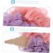NOLITOY Rainbow Ice Cream Shower Flowers - Reusable Exfoliating Bath Sponges & Loofahs for a Refreshing Shower Experience - Buy Online on SooperMarket.com