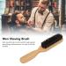 Premium Men's Beard & Hair Brush Set - Wooden & Bamboo Grip Soft Bristles for Facial Cleaning & Beard Styling - Buy Online on SooperMarket.com