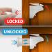 Magnetic Cabinet Locks (12 Locks + 2 Keys) with Adhesive  Easy Installation Tool - Child Proof Drawers - No Tools Or Screws Needed - Jool Baby - Buy Online on SooperMarket.com