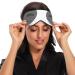 Haskirky Light Blocking Eye Mask - Adjustable Unisex Travel & Meditation Mask - Panda Design for Deep Sleep & Comfort - Buy Online on SooperMarket.com