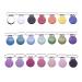 Sutoyuen 42pcs 1 Suspender Clips Metal Round Pacifier Clips Dummy Holder for Making Pacifier Chain Bib Bed Sheet Holder DIY Jewelry Accessories