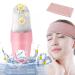 AKARY Ice Roller for Eye & Face Puffiness dark circles Facial Beauty Ice Roller Skin Care Tools Ice Facial Cube Gua Sha Face Massage Silicone Ice Mold for Face Beauty with Hairband