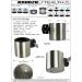 Kroozie Stealth Bike Cup Holder - Stainless Steel - Ultimate Handlebar Accessory for Bikes, E-Bikes & Scooters - Buy Online on SooperMarket.com