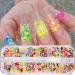 3D Fruit Nail Art Slices - 12 Grids Glitters for Summer Designs - Banana Lemon Strawberry Cherry Watermelon - DIY Manicure Supplies - Buy Online on SooperMarket.com