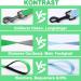 Demigreat Long Dog Leash | 1.5m/3m/5m Training Line with Padded Handle for Small to Large Dogs - Robust & Comfortable - Buy Online on SooperMarket.com