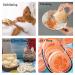 Natural Loofah Sponge Shower Exfoliating Bath Body Scrubber - 6pcs - Buy Online on SooperMarket.com
