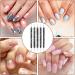 5PCS Dotting Tools Set Professional Ball End Nail Art Tools Polish Carving Tool Dotting Painting Pen 2 Way Nail Dotting Pen Marbleizing Tool Set for Nail Art Designs Black - Buy Online on SooperMarket.com