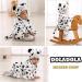 Doladola Unisex Baby Toddler Romper Jumpsuit | Hooded Cartoon Sleepsuit | 12-18 Months | Snow Leopard Print - Buy Online on SooperMarket.com