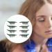 Gogogmee 4 pairs Tool Eyelid Decal Make Face Waterproof Up Eye Self-adhesive Reusable Girls Natural Women 4x1.5cm Green - Buy Online on SooperMarket.com