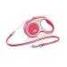 flexi dog leash extendable with soft handle 3 m / 5 m / 8 m / 8 m / 8-20 kg red small 4000498042823 red small