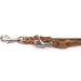 Adjustable Dog Liner for Small & Large Dogs - 3.50m x 12mm Cognac - Durable Double Linen - Buy Online on SooperMarket.com