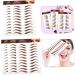 MUSISALY 5 Sheets Eyebrow Stickers Eyebrows Makeup Sticker Peel off Eyebrow Sticker Eyebrow Waterproof - Buy Online on SooperMarket.com