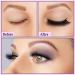 Magnetic Eyelashes and Eyeliner Kit - 12 Pairs Reusable Magnetic Lashes with Tweezers - 3D Natural Look False Eyelashes - Easy to Wear, No Glue Needed - Buy Online on SooperMarket.com