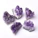 1PC Natural Amethyst Crystal Cluster Quartz Raw Crystals Stone Decoration Ornament Purple Stone Ore 1PC Random Delivery