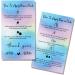MAOSH Press-On Nail Application & Aftercare Instructions Cards - 50 Pack | 2x3.5'' Business Card Size DIY Press-On Nail Kit - Buy Online on SooperMarket.com