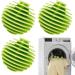 MONEY MONEY Reusable Dryer Balls - Anti-Winding Laundry Dryer Balls - Softener Ball TPR Reusable Laundry Balls Quick Drying Cleaning Soft Washing Balls Green - Buy Online on SooperMarket.com