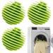 Dryer Balls Laundry - Anti-Winding Machine Ball Soft Washing Balls | TPR Flexible Reusable Softener Ball For Washing Machine Quick Drying Green