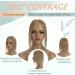 Clip in Hair Pieces for Women Extensions Toupee Hair Topper Hair Toppers for Thinning Hair Women Real Hair - Buy Online on SooperMarket.com