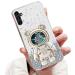 Tivenfezk Nadoli for Samsung Galaxy A13 5G Treibsand B r Astronaut Hidden Stand Shell caricature glitter astronaut stand soft silicone bling cell phone case transparent protective cover samsung galaxy a13 5g clear