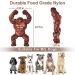 LUKITO Indestructible Dog Chew Toy - Real Beef - Aggressive Chewers - Large Dogs - Brown - Buy Online on SooperMarket.com