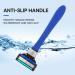 Premium Men's Disposable Razors - 5 Blade Razor with Handle & Cartridges for Smooth Shaving | International Shipping Available - Buy Online on SooperMarket.com