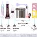 Lash & Brow Tint Kit - DIY Eyelash & Eyebrow Dye Set for 6 weeks of Voluminous Black Stained Mascara Look - Buy Online on SooperMarket.com