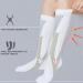 Hiraith Athletic Compression Socks - Comfortable Muscle Shock Absorption for Sports (L/XL 35-39) | International Shipping Available - Buy Online on SooperMarket.com