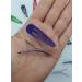 6 PCS Metal Snap Hair Clips - Purple Hair Grips 5CM Long - Buy Online on SooperMarket.com