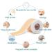 WUHEMA Silicone Scar Tape Roll - Soften, Flatten, and Remove Scars - Reusable and Washable - for Acne, Cesarean Section, Keloid, and Surgery Scars - Buy Online on SooperMarket.com