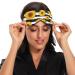 Haskirky Light Blocking Eye Mask for Deep Sleep | Adjustable, Breathable | Men and Women | Perfect for Travel, Yoga, Meditation - Buy Online on SooperMarket.com
