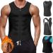 Manson Gynecomastia Zipper Vest | Compression Shirt Tank Top for Men | Size Medium - Buy Online on SooperMarket.com