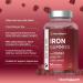 Iron Supplements | 14mg Iron Gummies with Vitamin C | 90 Vegan Gummies | for Men & Women | by Horbaach - Buy Online on SooperMarket.com