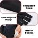 KASESSS 3 Pairs UV Gloves for Gel Nails Fingerless UV Protection Gloves Nail Art Anti UV Gloves Lightweight Nail Gloves UV Protection UV Lamp Gloves for Protect Hands from UV Light Lamp Dryer - Buy Online on SooperMarket.com