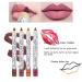 Ownest 12-Piece Lip Liner Pen Set - Matte Nude Lip Liner Pencil Kit for High Pigment and Sexy Lips - Buy Online on SooperMarket.com