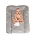Babynness Waterproof Wipeable Changing Mat - High Quality Easy to Clean | Moon-Star Beige 50x70 cm - Expand Your Diaper Changing Area - Buy Online on SooperMarket.com