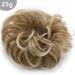 Sandy Brown to Bleach Blonde Messy Hair Bun Donut Chignon Updo Scrunchie - 25g Hairpiece Extension - Buy Online on SooperMarket.com