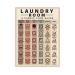 Magnetic Laundry Symbols Laundry Care Guide Convenient Laundry Guide Magnets For Washer Home Washing Laundry Guide Magnet For Home