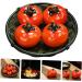 Cabilock 1 Set Tea Pet Persimmon Resin Persimmon Ornaments Resin Ornaments Toy Artificial Decorations - Buy Online on SooperMarket.com