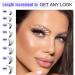Pawotence 280pcs 40D Curl Cluster Lashes 9-16mm Mix | Self-Application at Home - Buy Online on SooperMarket.com