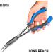 Booms Fishing F05 Long Nose Pliers - 11 Stainless Steel, PTFE Plated Hook Remover - Buy Online on SooperMarket.com
