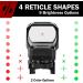 Veteran Owned DD119X Battle Flag Red Dot Reflex Sight Scope - Black - Buy Online on SooperMarket.com