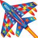 Flerigh Large Plane Kite for Kids 4-8and Adults Easy to Fly and Assemble for Beginner, Children Kites for Ages 8-12 Professional for Beach and Outdoor Activity